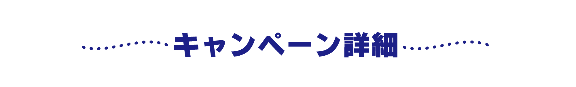 キャンペーン詳細